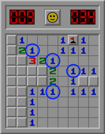 Minesweeper-Anleitung, Schritt 3