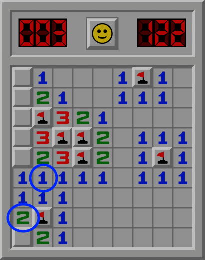 Minesweeper-Anleitung, Schritt 7